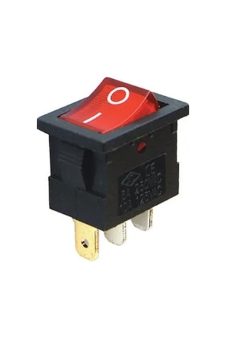 Tekli Işıklı Anahtar Düğme 10'lu Paket