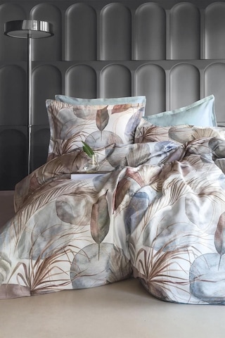 İssimo Ashi Tencel Nevresim Takımı Çift Kişilik-2121 Çok Renkli