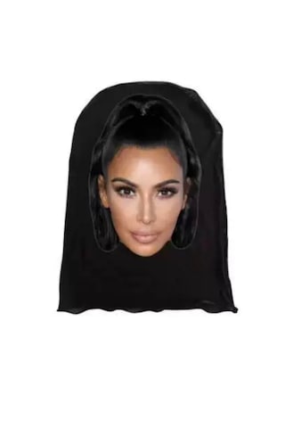 Kim Kardashian 3 Boyutlu Nefes Alabilen Ünlü Maskesi