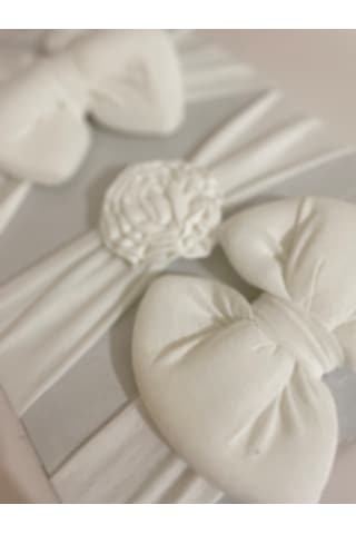 Masalbaby Kız Bebek Bone Seti / Kız Bebek Saç Bandı Seti / Kız Bebek Toka Beyaz