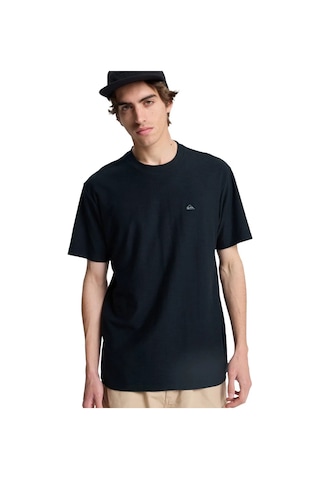 Quıksılver Slub Roundneck Erkek Anthracite - Solid T-shırt Eqykt04391-11783 Siyah