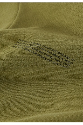 Pangaia Çocuklar Için Kapüşonlu Sweatshirt - Yeşil