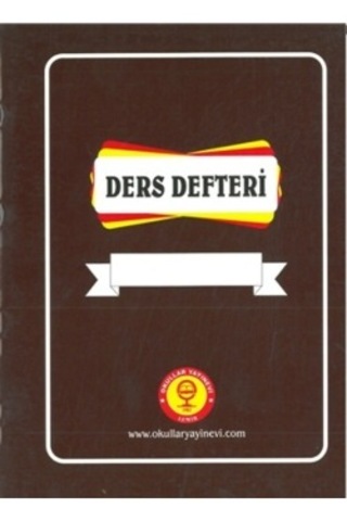 Sürücü Kursu Ders Ve Yoklama Defteri