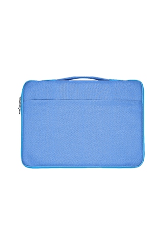 13,3 İnç Dizüstü Dizüstü Bilgisayar Kılıfı Oxford Kumaş Yumuşak Kabarık Astar Kapak Taşıma Çantası - Mavi
