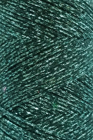 Ultra Simli Nefti Yeşil Turkuaz 2 Mm Makrome İpi 200 Gr