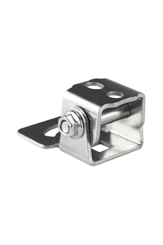 Mufunye Motosiklet Işık Tutucusu, Ayarlanabilir Led Yardımcı Işık/far Sabitçisi, Off-road Araçlar İçin, Gümüş Renk, 2 Adet