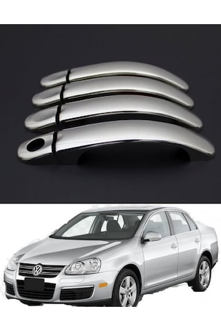 Vw Jetta 2005-2011 Kapı Kolu Krom 4 Kapı P.çelik