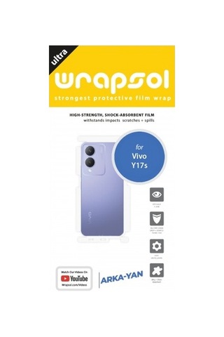Vivo Y17s Arka Ve Yan Koruyucu Poliüretan Film