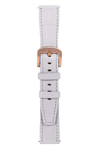 Fro Lw38-43 20 Mm Hakiki Deri Kroko Krem Kordon Gold Toka