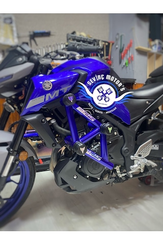 Yamaha Mt25 Koruma Demiri Lacivert