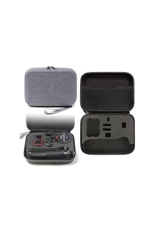Insta360 Ace Pro / Ace Aksiyon Kamerası İçin Taşınabilir Saklama Çantası El Tipi Gimbal Taşıma Çantası - Gri