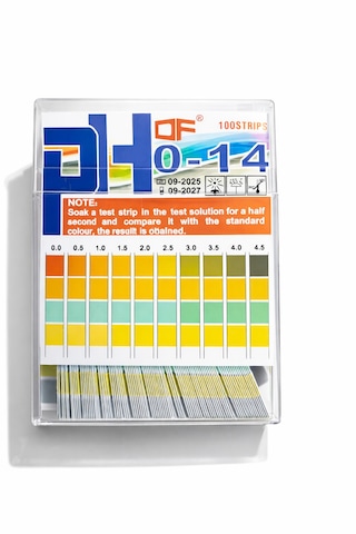 Ph Test Kağıdı 0-14 100 Adet Universal Ph Ölçüm Strip Akvaryum, Havuz Ve Su Test Kiti
