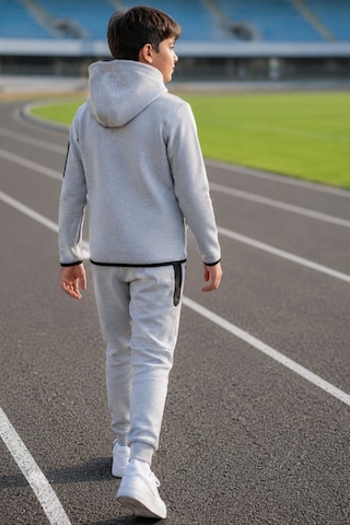 Pina Kids Erkek Çocuk Tech Fleece Double Face Yeni Sezon Eşofman Takımı Esf7020 gri