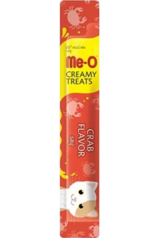 Me-O Creamy Treats Yengeçli Kedi Ödülü 4 x 15 G