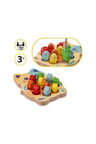 Bee Smart Balık Tutma Eğlenceli Montessori Motor Gelişimi Oyunu BEESMART.018