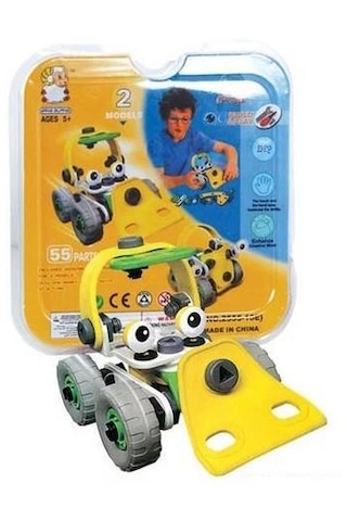 Build Play 51 Parça 2 Model Yapılabilen Esnek Oyun