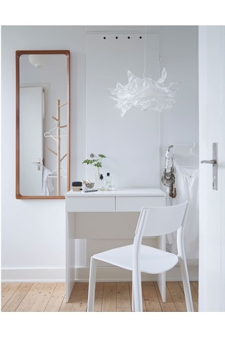 Makyaj Masası, Beyaz, 70x42 Cm Beyaz