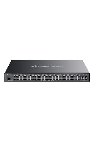 Omada Sg3452p, 48 Port Gigabit, 48 Port Gigabit Poe+, 384w, 4 Port Sfp, L2+ Yönetilebilir, Rackmoun