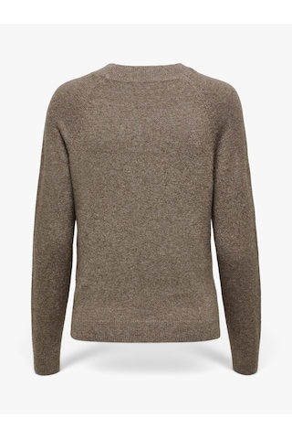 Only Onlrıca L/s Pullover Knt Noos Kadın Kahverengi Kazak - 3601186