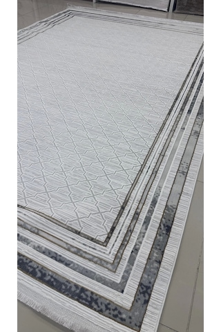 Safyün Halı Kadife Kf466 Gri 200 X 290 Renkli