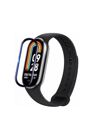 Xiaomi Mi Band 8/mi Band 9 Uyumlu Ekran Koruyucu Nano Esnek Cam Tam Kaplayan Ppm