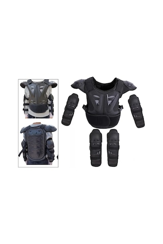 Suntek Çocuk Motosiklet Zırh Nefes Ayarlanabilir Kemer Çocuk