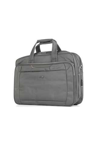 Ççs 71241 Çapraz Omuz Askılı Evrak Çantası-gri Gri