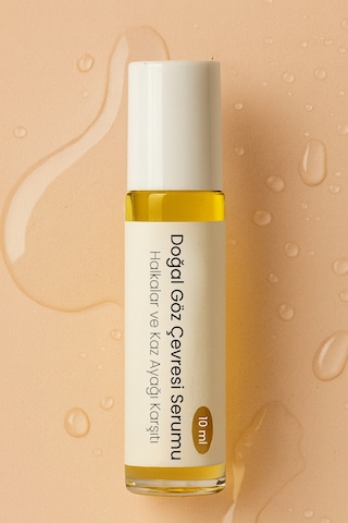 Doğal Göz Çevresi Serumu 10 Ml - Koyu Halkalar Ve İnce Çizgilere Karşı Aydınlatıcı Bakım Yağı