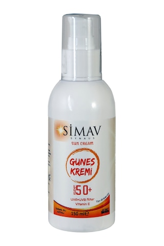 Simav Termal Su Katkılı Güneş Kremi SPF50+ 150 ML