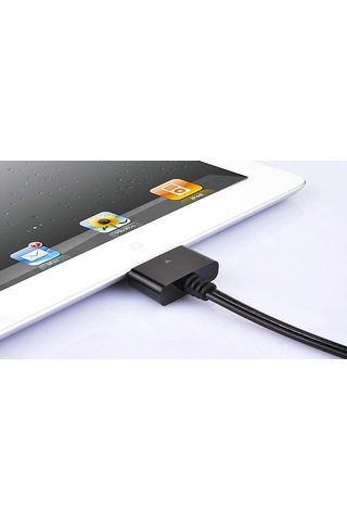 Teltree İphone Uyumlu/İpad Uyumlu Uyumlu/ipod İçin Siyah Mavi Işıklı Şarj Ve Veri Kablosu - El Teknolojisi İle Parlar, Tam Şarjta Işığı Kapatır 80cm