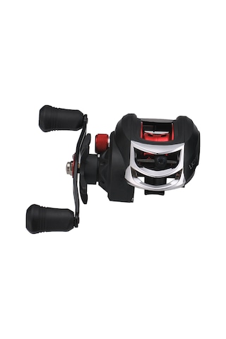 Shineyee Lızard Lk201 Siyah-kırmızı Metal Baitcasting Makinesi Sağ El - 17+1 Piyano Rulmanı, 7.2:1 Yüksek Hızlı Dişli Oranı