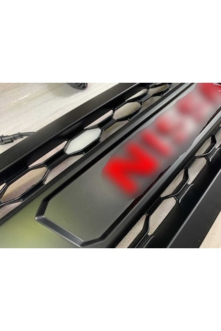 Nıssan Navara Np300 2015-2020 Ledlı Panjur- Sıyah Dızayn  B