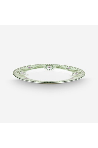 Yeşil Porselen Kahvaltı Tabağı 23 Cm