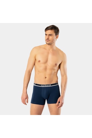 Cacharel Erkek 3'lü Boxer 1337/lacivert-indigo-saks Çok Renkli