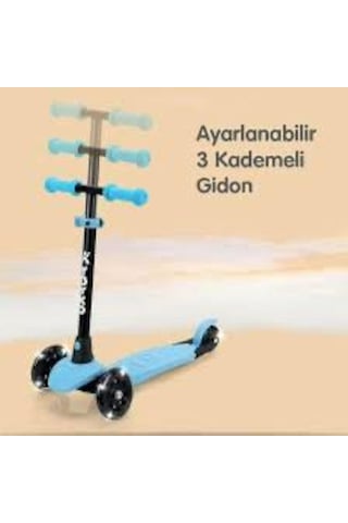 3 Kademeli Scoter Mavi