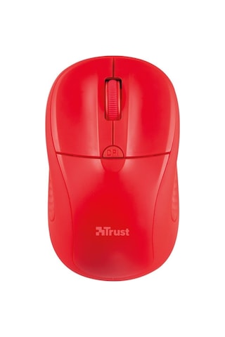 TRUST PRİMO 20787 USB 1600 DPI KIRMIZI KABLO  UZ MOUSE