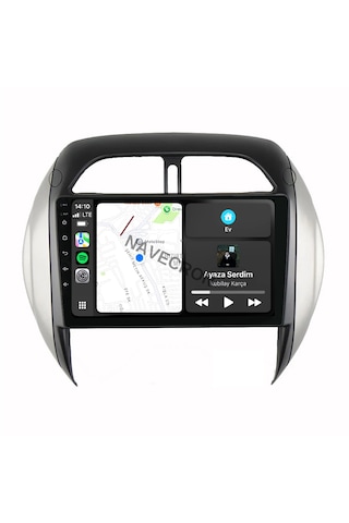 Toyota Rav4 2001-05 9" Dijital Klima Uyumlu Androıd Multimedya Gerçek 2/32 Kablosuz Carplay Geri Görüş Kameralı 9"