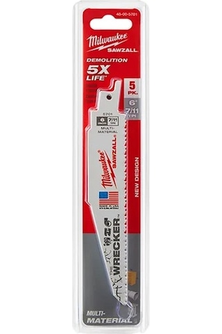 Milwaukee 48005701 Metal Kılıç Testere 5 x 150 MM