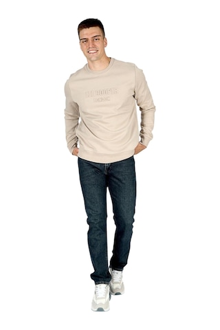 Lee Cooper Erkek O Yaka Sweatshirt 241030 Bej