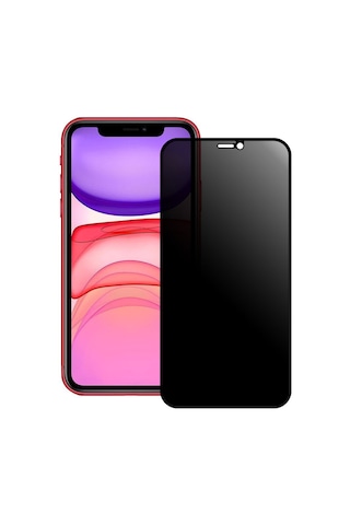 Bufalo Apple Uyumlu iPhone 11 Esd Anti Static Hayalet Privacy Cam Ekran Koruyucu