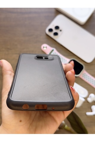 Samsung Galaxy J7 Prime Uyumlu Kamera Korumalı Darbeye Dayanıklı Renk Atmayan Keep Silikon Kılıf Siyah