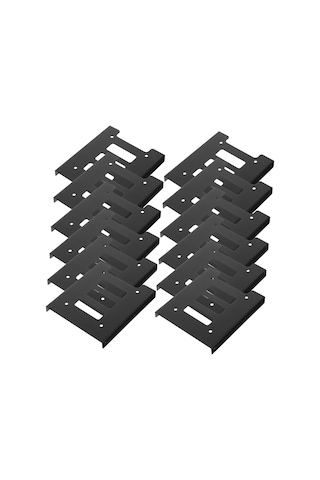 Masaüstü Bilgisayar Ve Aksesuarla Uyumlu Drive Bay Dönüştürücü İçin 12 Pc Sabit Disk Montaj Braketi