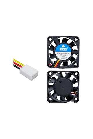 Powermaster Ic-216 Fırçasız Dc Fan 40x40x10 Mm 12 Volt 3 Pin