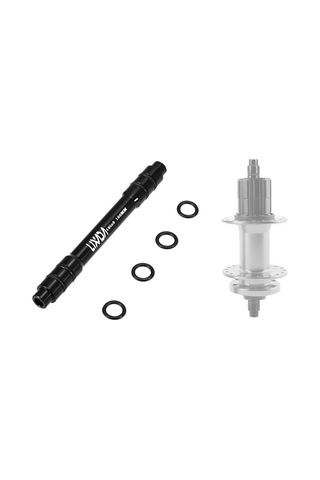 Lixada 12mm Ila 9mm Qr Adaptörü Mtb Bisiklet Üzerinden Aly2452043 Siyah Siyah