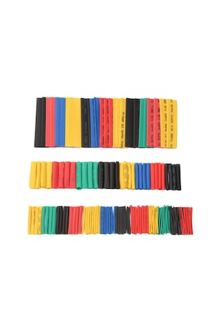 164 Adet Polyolefin Isı Shrink Boru Daralan Makaron Kablo Tamir (344940462)