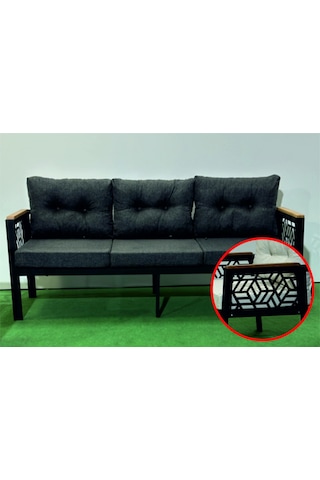 Melisa 3lü Balkon-bahçe-kafe Çay Seti Koltuk Oturma Takımı-oturma Grubu,ofis Koltuğu Çok Renkli