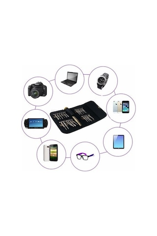 Hassas Torx Tornavida 25 in 1 Cep Telefonu Tamir Seti