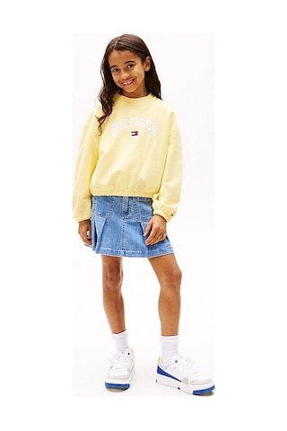 Kız Çocuk Th Varsity Sweatshirt - Sarı Citronella