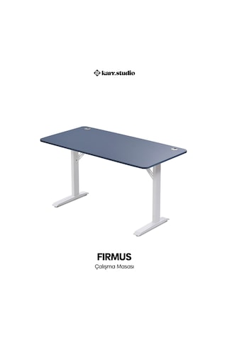 Firmus Dayanıklı Çalışma Masası - 160x80 - Pasifik Mavi