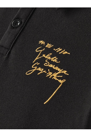 Gsstore Galatasaray Çocuk Ata Polo T-shirt C251280 Siyah